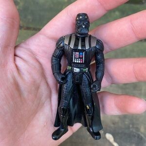 Vintage 1996 Star Wars Darth Vader Action Figure Black